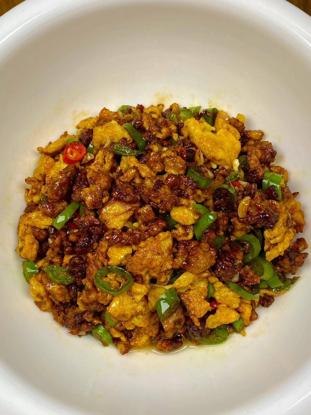 驚了！肉末炒蛋咋能這么香？簡單幾步，秒變下飯神器！