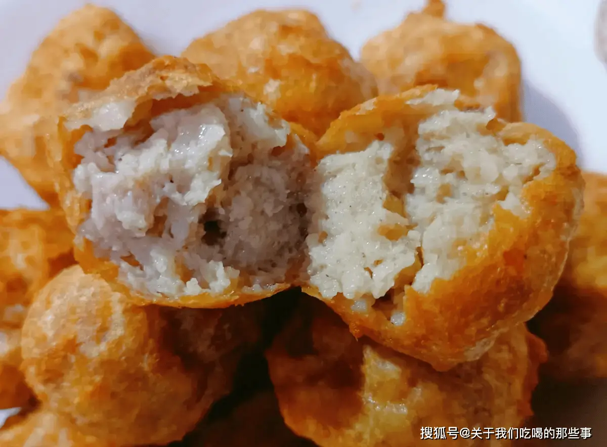 炸肉丸子，切記不要放面粉！教你正確做法，外酥裏嫩，好喫不油膩