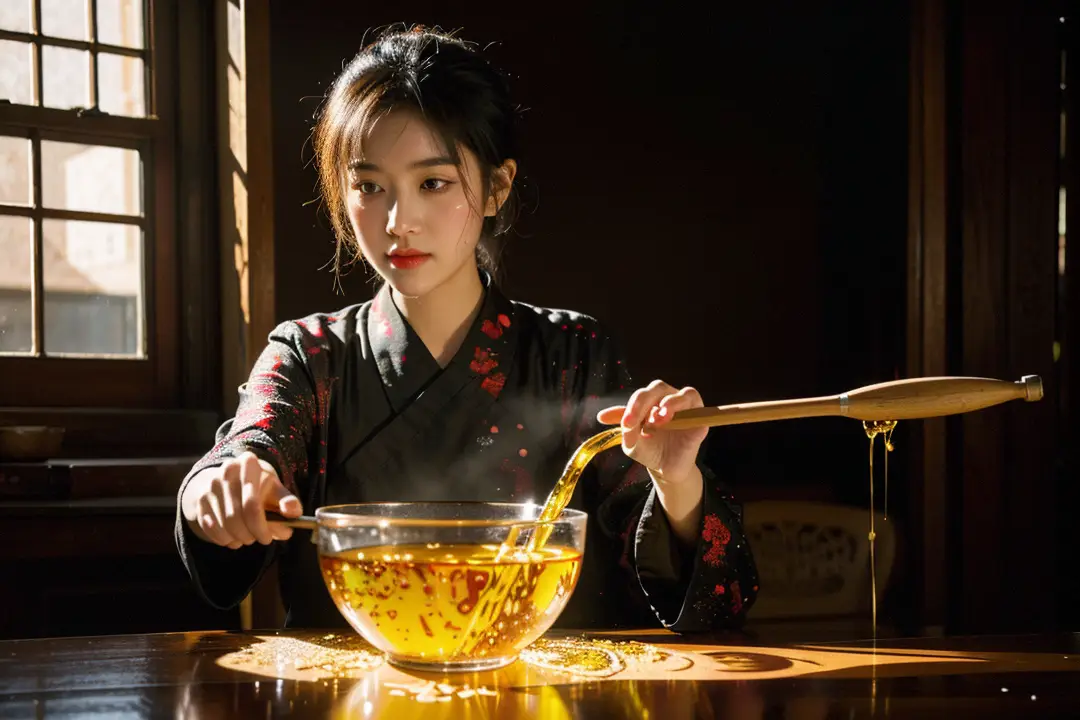 陝西油潑面：面條寬長辣油香，潑油那一聲太治愈！​